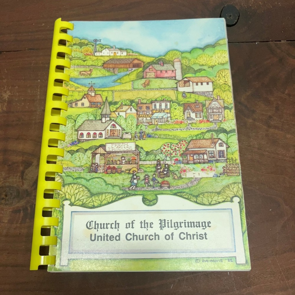 Church of the Pilgrimage UCC Overland Park Kansas Cookbook 1985 Vintage Spiral